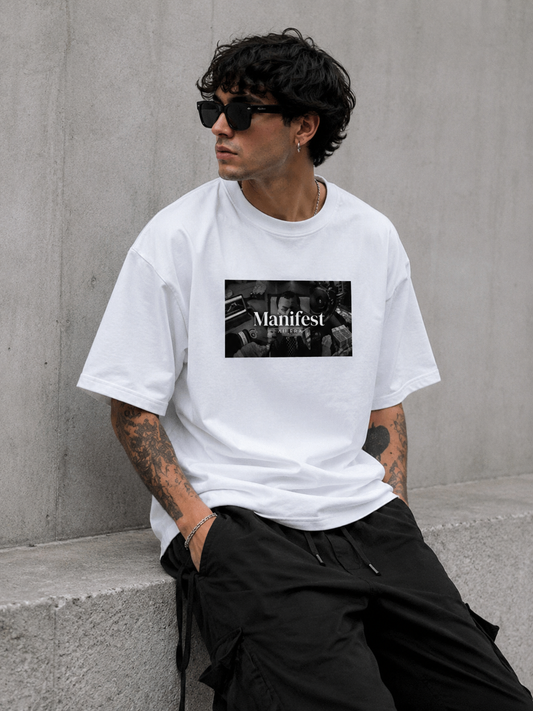 Money Mindset - XIII ERA - Unisex Terry Oversized Tee
