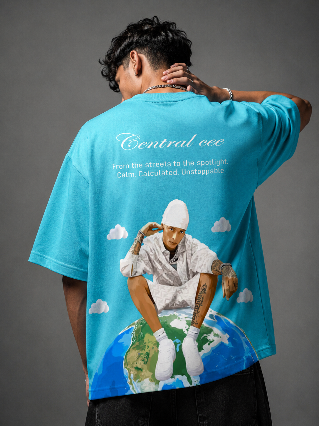 Central Cee – Streets to the Spotlight Oversized Tee
