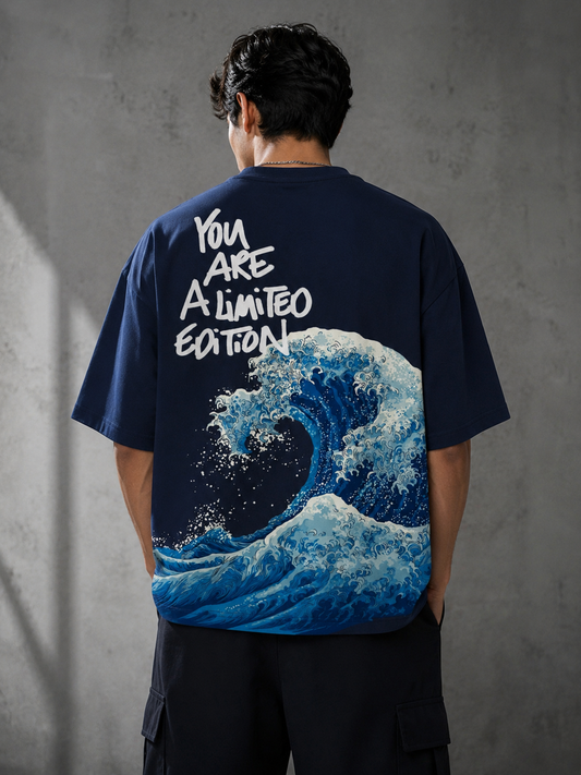 Limited Edition Wave Oversized Tee