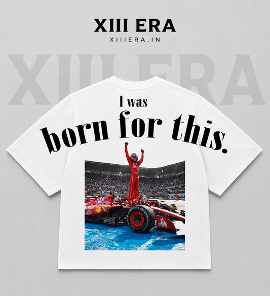 Born For This – Oversized Graphic Tee