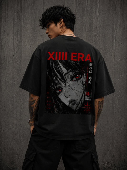 XIII ERA – RED EYES Unisex Oversized Classic T-Shirt