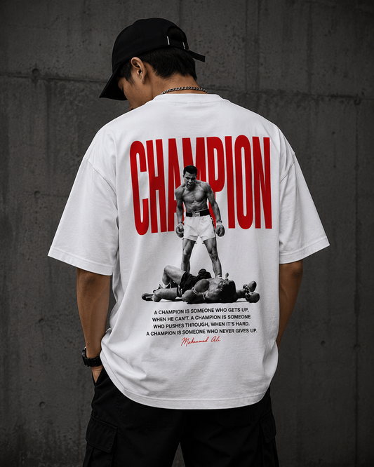 XIII ERA – Champion Mindset- Unisex Terry Oversized Tee