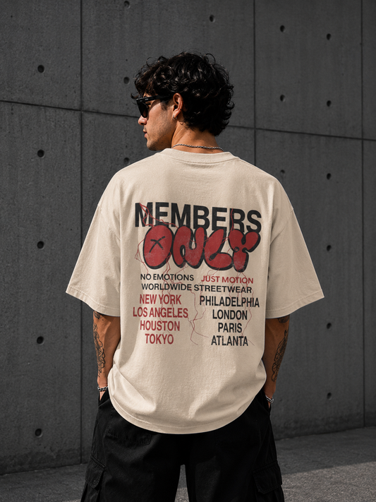 Members Only - XIII ERA - Oversized Tee