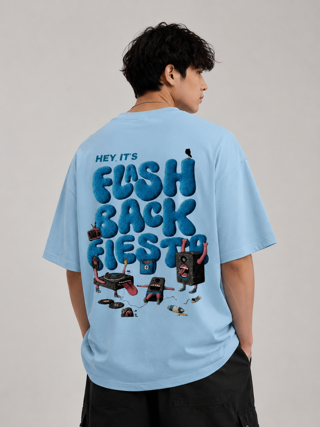 XIII ERA – FIESTA 
Unisex Terry Oversized Tee