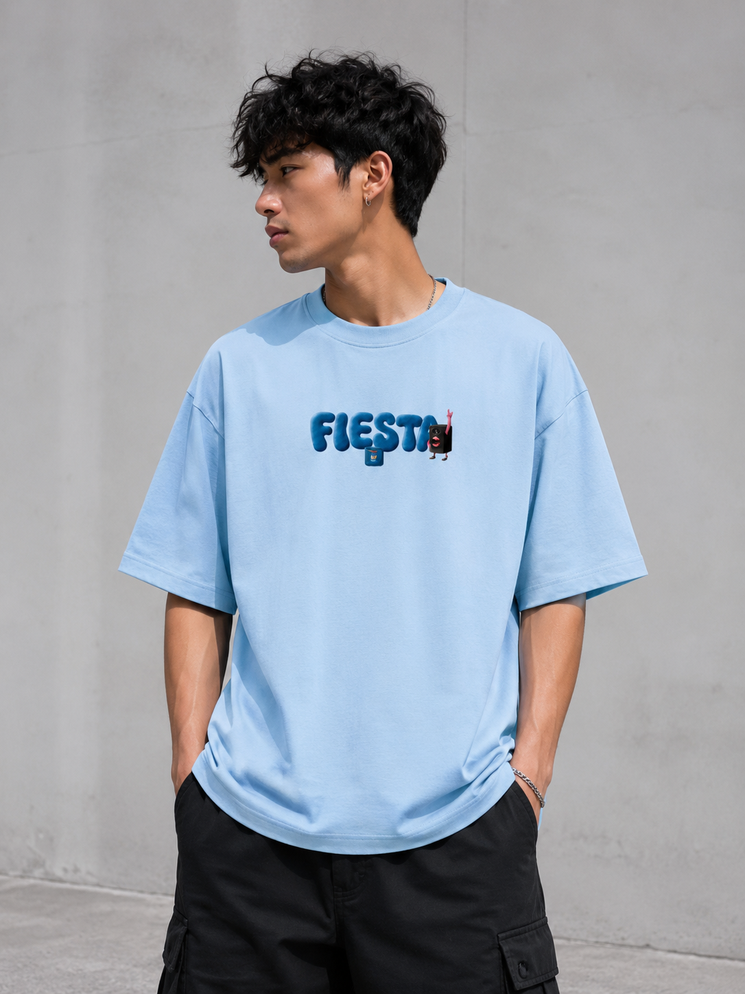 XIII ERA – FIESTA 
Unisex Terry Oversized Tee