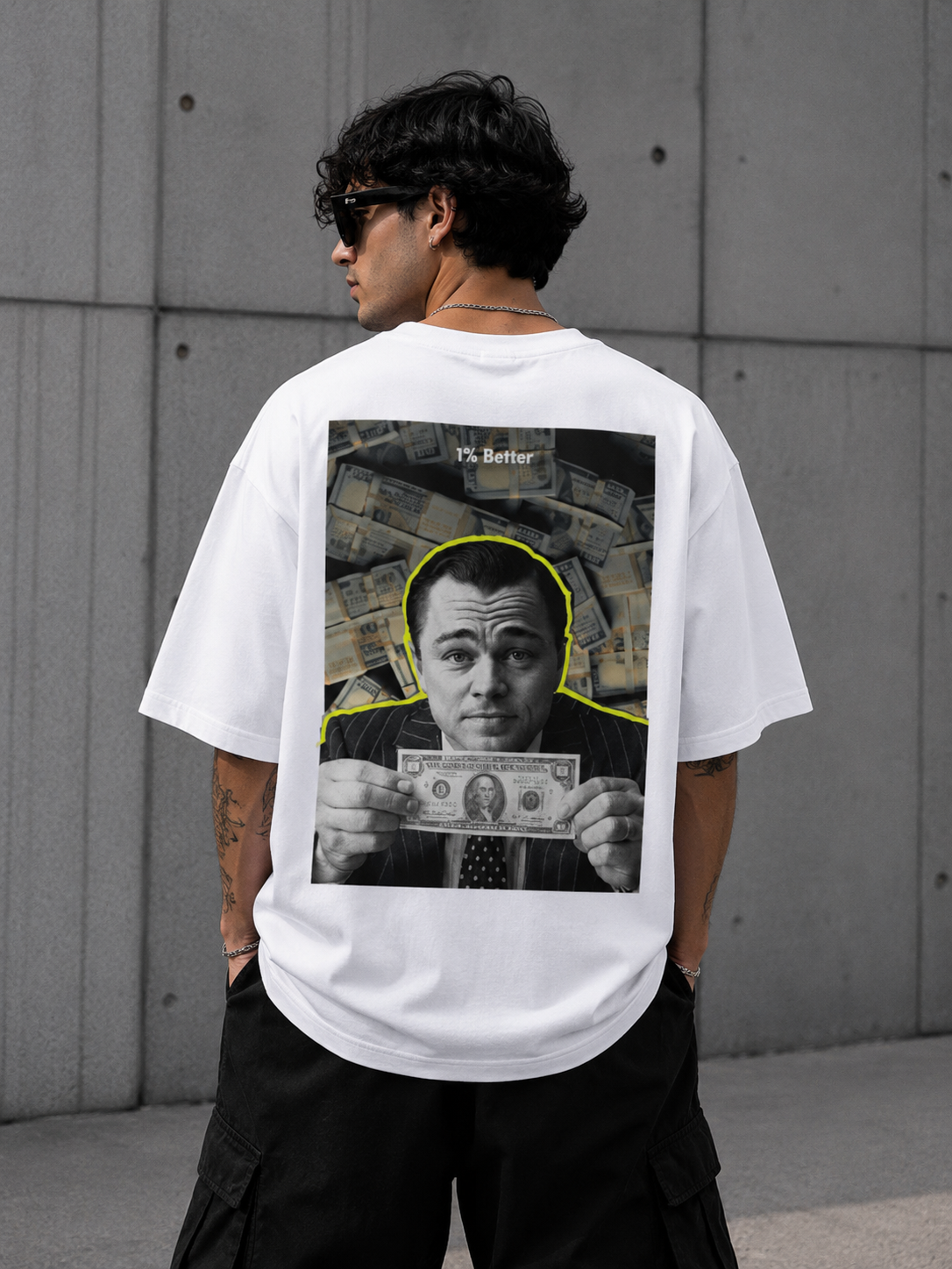 Money Mindset - XIII ERA - Unisex Terry Oversized Tee