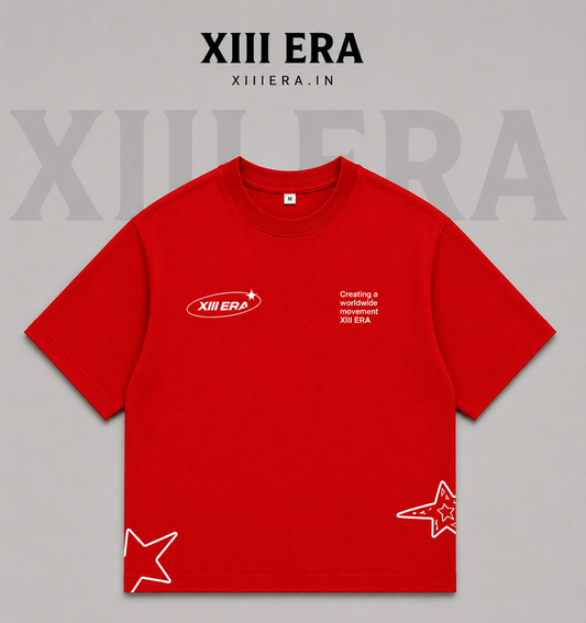 XIII ERA Signature Red Oversized Tee