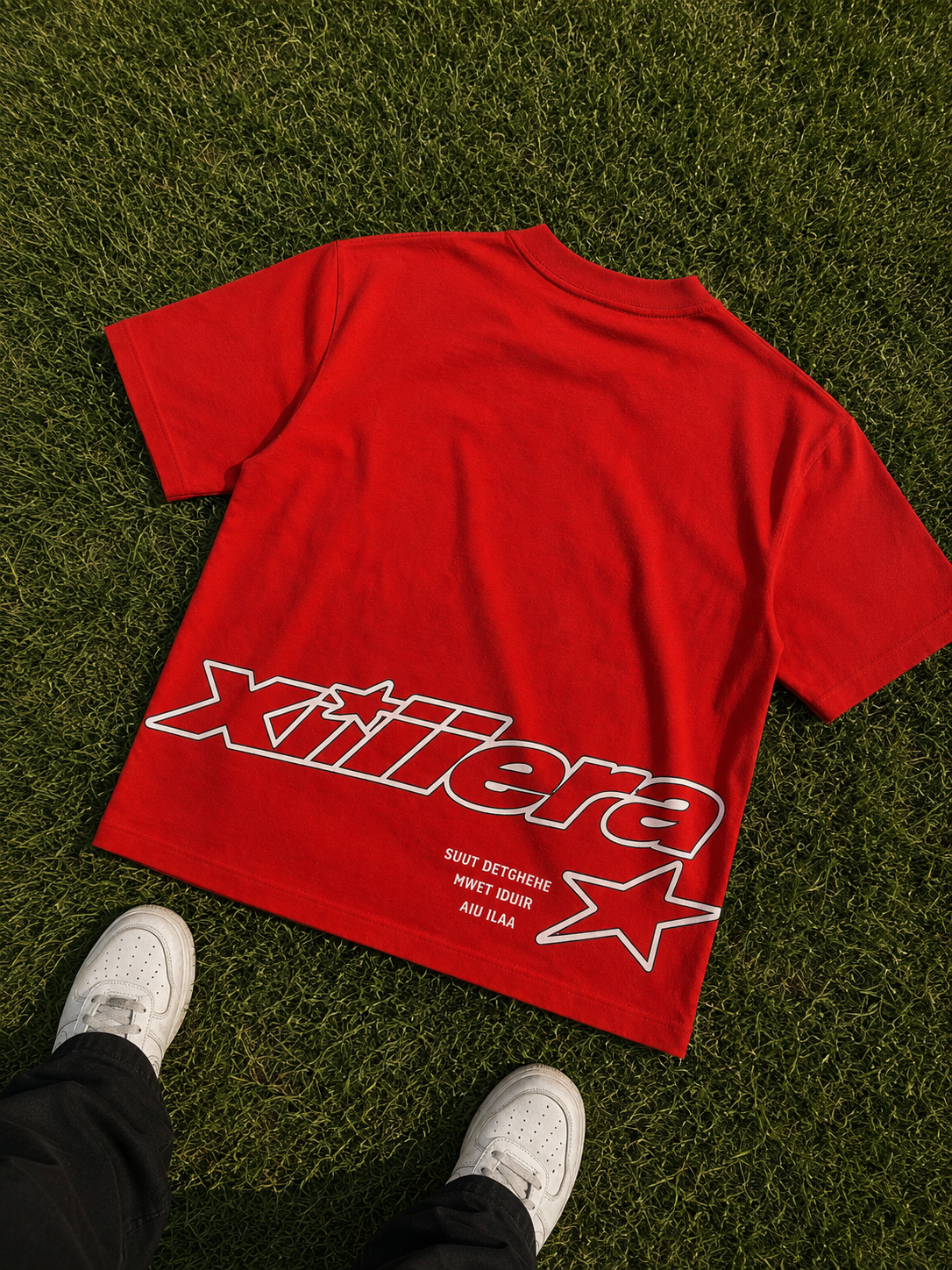 XIII ERA Signature Red Oversized Tee