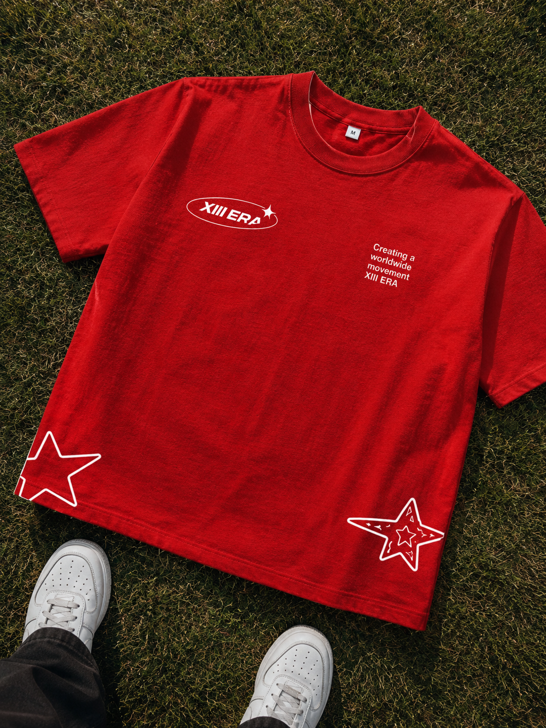 XIII ERA Signature Red Oversized Tee