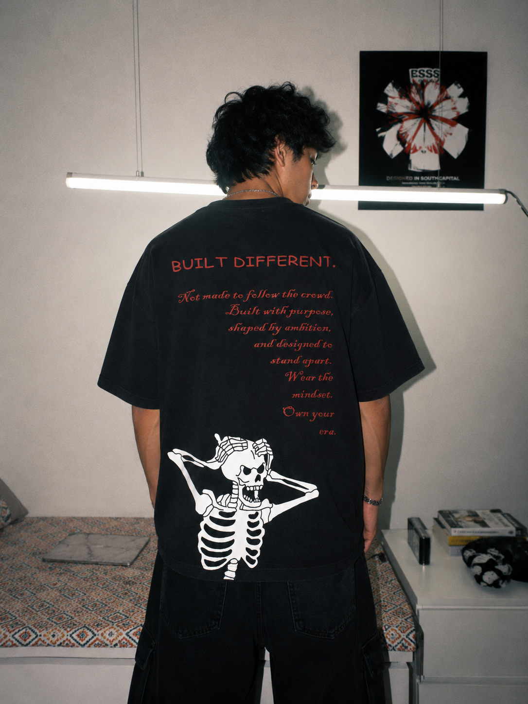 Built Different – Oversized Graphic Tee